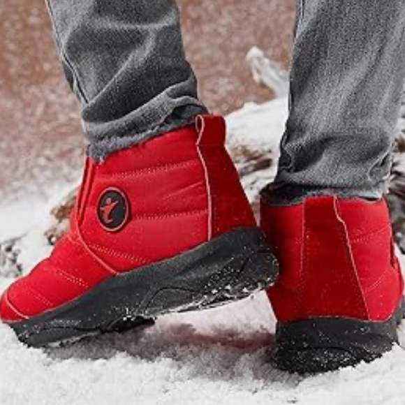 Women Snow Boots Warm Ankle Booties Anti-Slip Waterproof - Picture 7 of 12